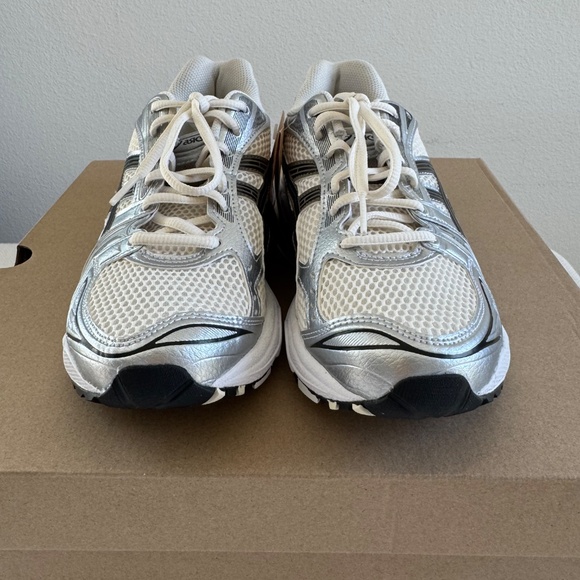 New Asics Gel-Kayano 14 Cream Black Metallic Plum Men's Size 7 - Picture 8 of 16